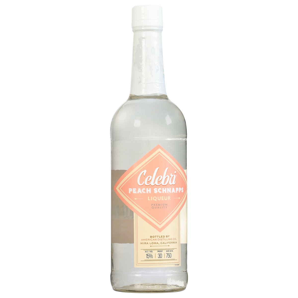 slide 11 of 12, Celebri Peach Schnapps Liqueur 750 ml, 750 ml