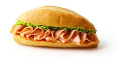 Grab & Go Honey Smoked Turkey With Colby Jack Sandwich