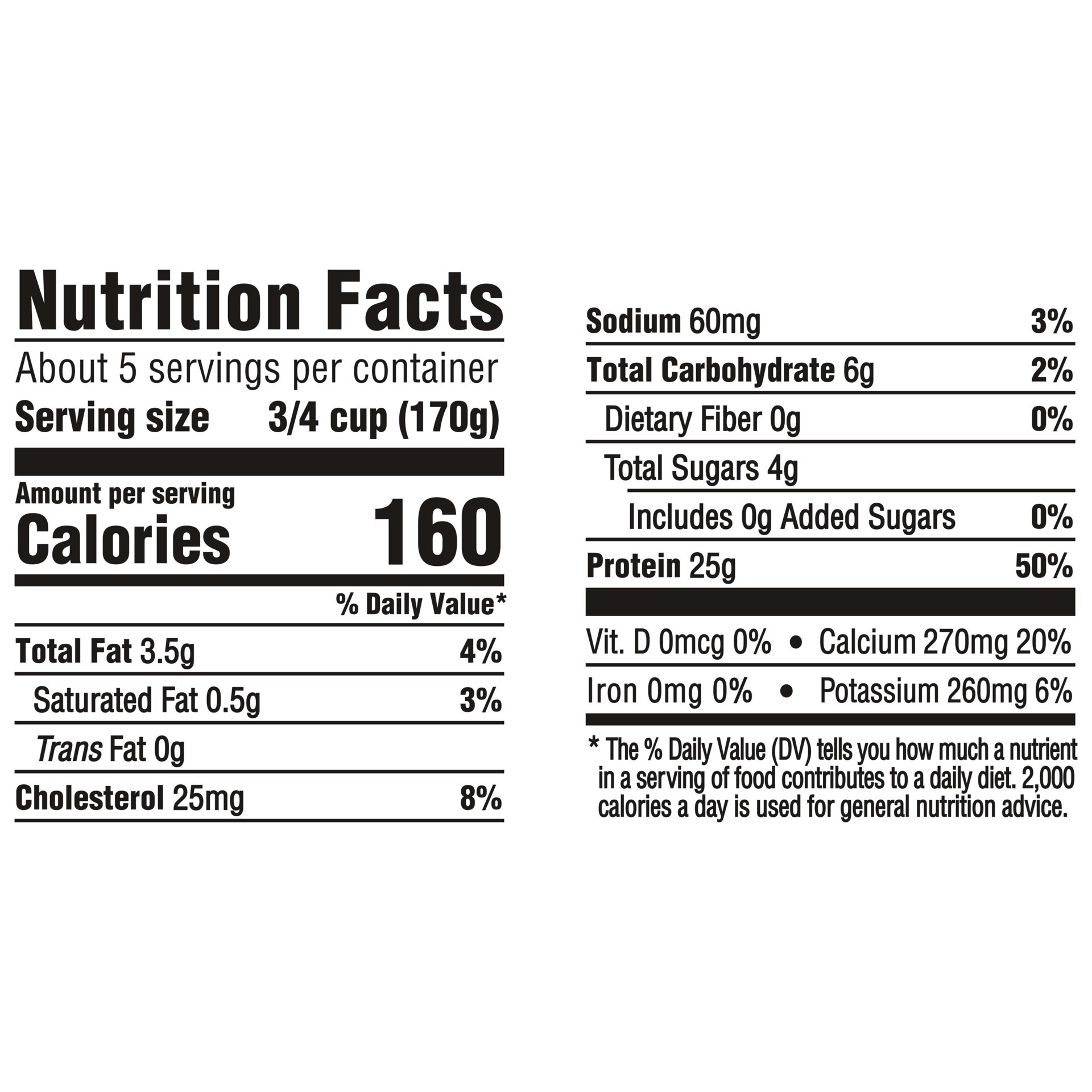 slide 5 of 5, Oikos Pro Plain Yogurt-Cultured Ultra-Filtered Milk Product, 25 Grams of Protein, 0g Added Sugar, Just a Delicious High Protein Snack, 32 OZ Tub, 32 oz