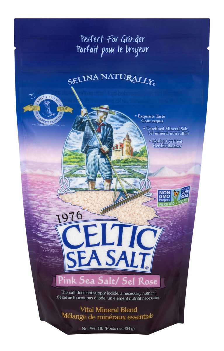 slide 1 of 1, Celtic Sea Salt Pink Sea Salt, 1 lb