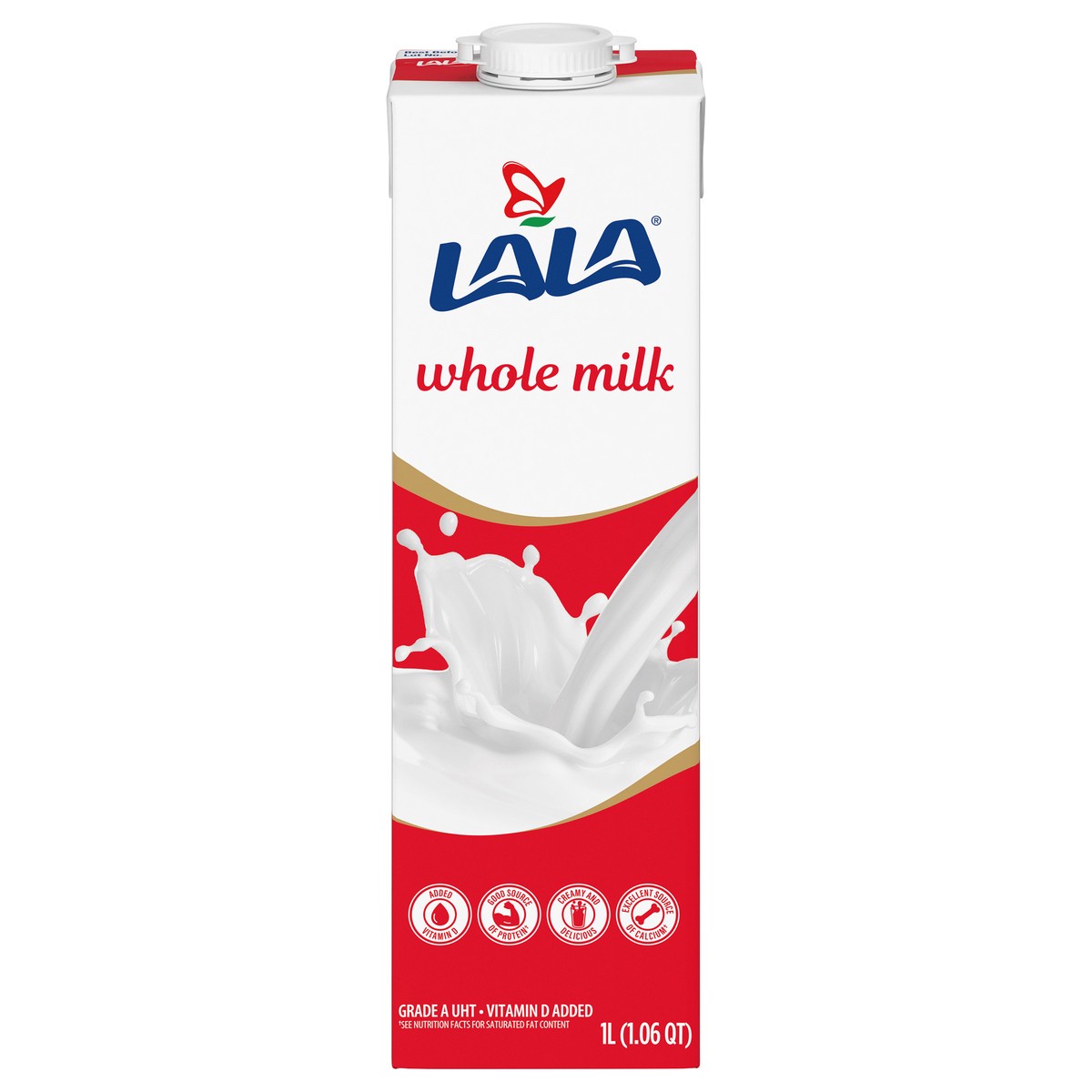 slide 1 of 12, Lala Whole Milk Tetra, 32 oz