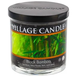 Village Candle Black Bamboo Decor Candle