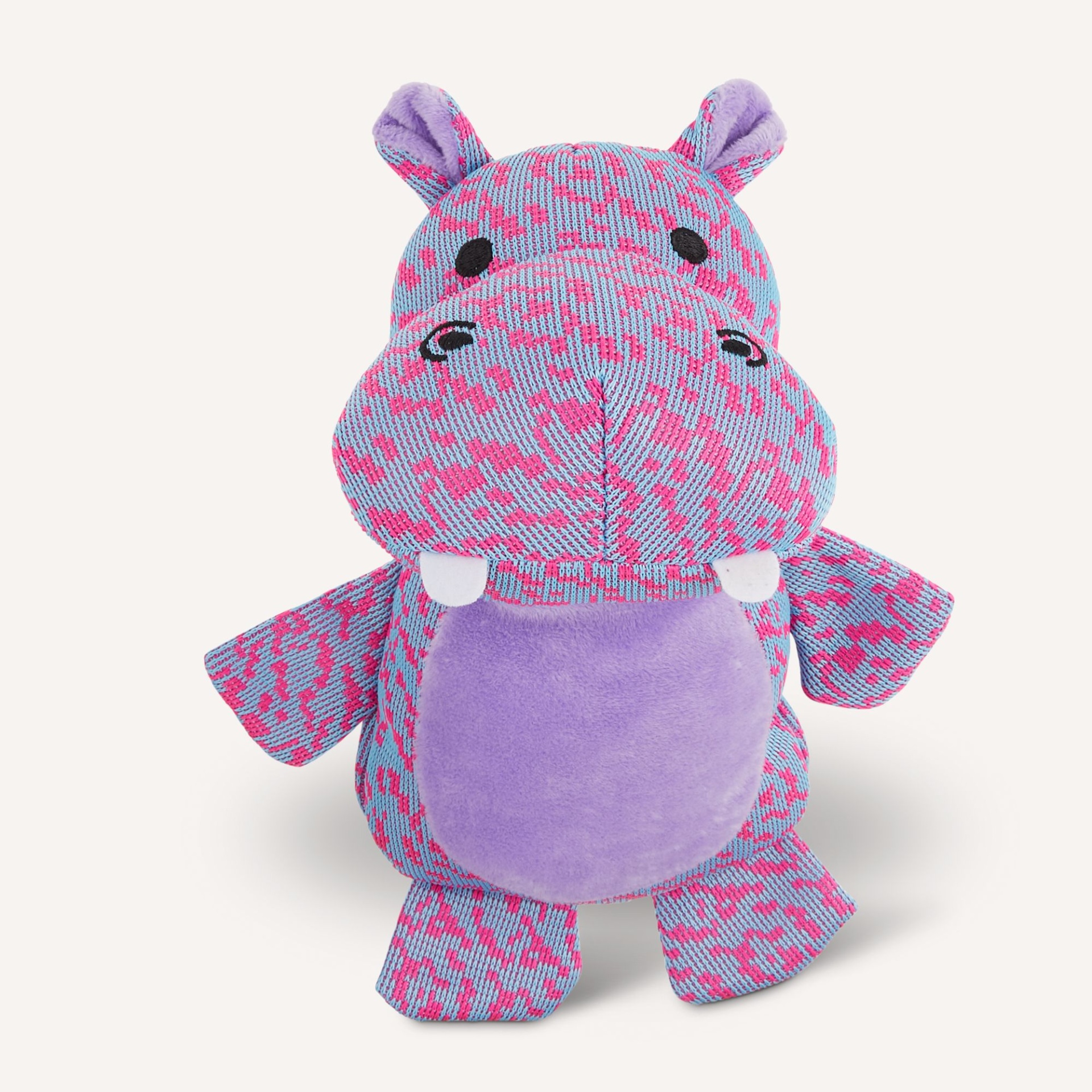 slide 1 of 1, Joyhound Crazy Comfy Hippo Dog Toy - Plush, Squeaker, 1 ct