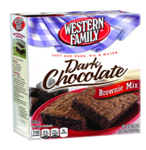 slide 1 of 1, Western Family Brownie Mix Classic, 18.3 oz