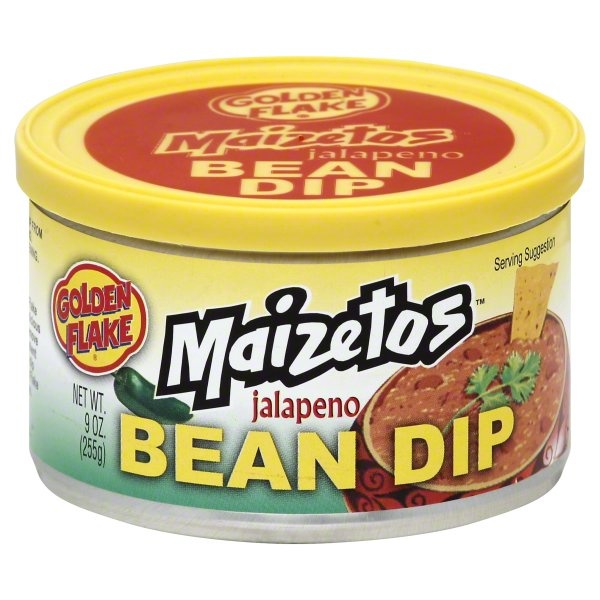 slide 1 of 1, Golden Flake Bean Dip, Jalapeno, 9 oz