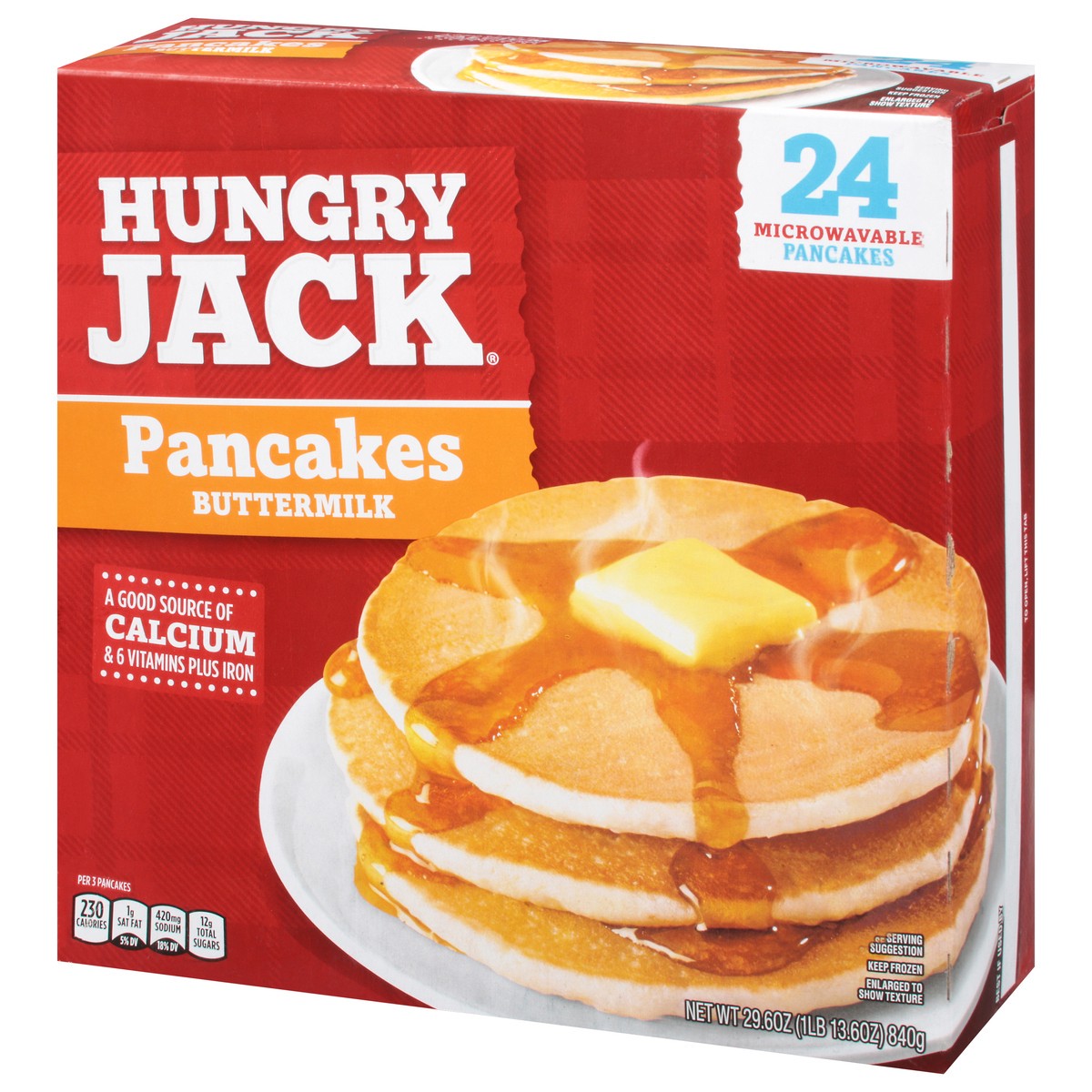 slide 4 of 14, Hungry Jack Buttermilk Pancakes 24 ea, 24 ct