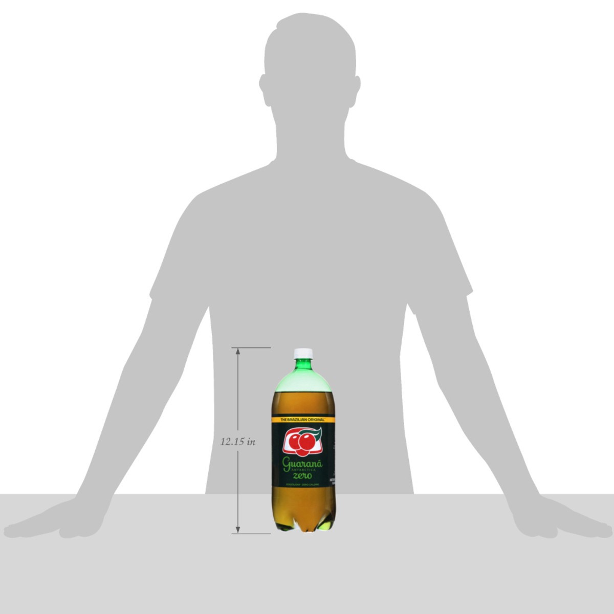 slide 10 of 14, Guaraná Antarctica Diet Soda Bottle - 2 liter, 2 liter