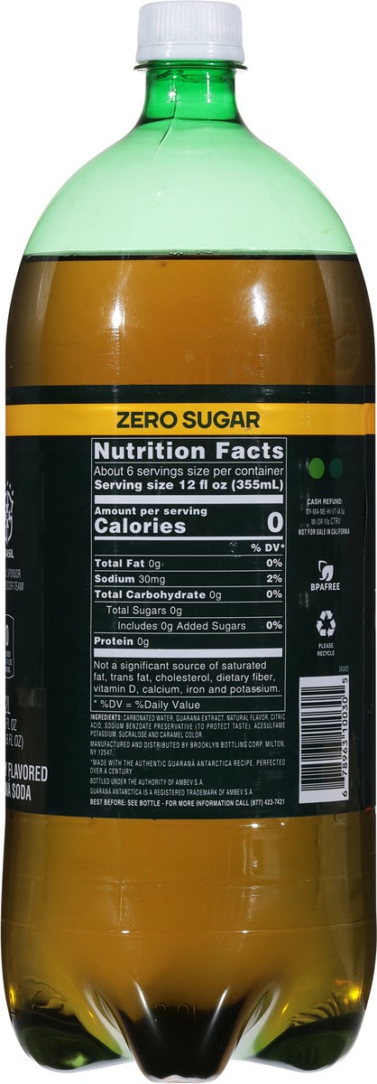slide 11 of 14, Guaraná Antarctica Diet Soda Bottle - 2 liter, 2 liter
