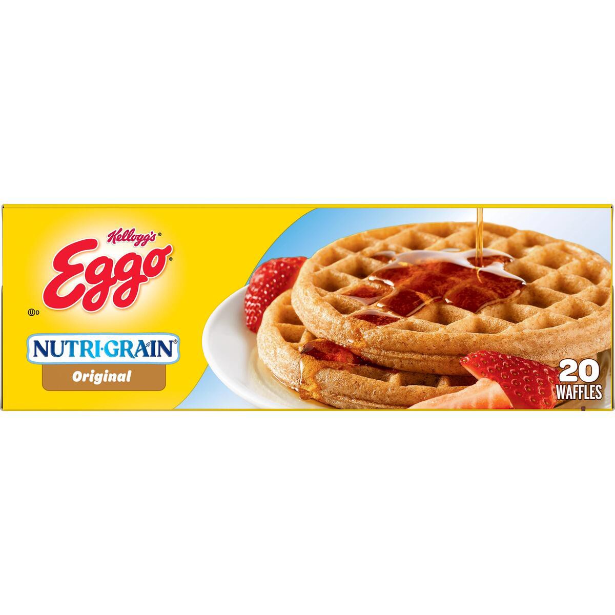 slide 6 of 9, Eggo Nutr-Grain Frozen Waffles, 24.6 oz