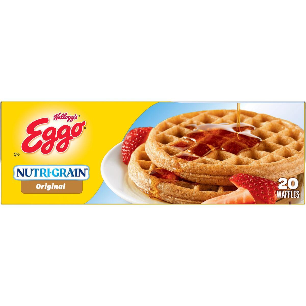 slide 2 of 9, Eggo Nutr-Grain Frozen Waffles, 24.6 oz