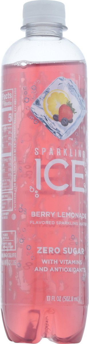 slide 11 of 14, Sparkling ICE Zero Sugar Berry Lemonade Flavored Sparkling Water - 17 fl oz, 17 fl oz
