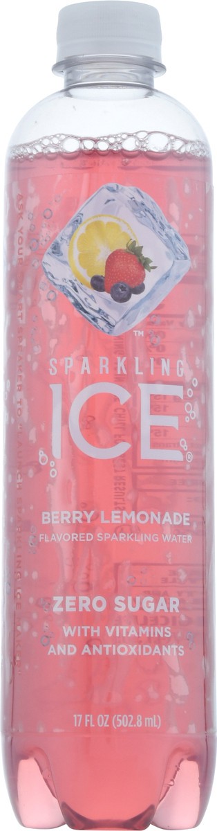 slide 7 of 14, Sparkling ICE Zero Sugar Berry Lemonade Flavored Sparkling Water - 17 fl oz, 17 fl oz