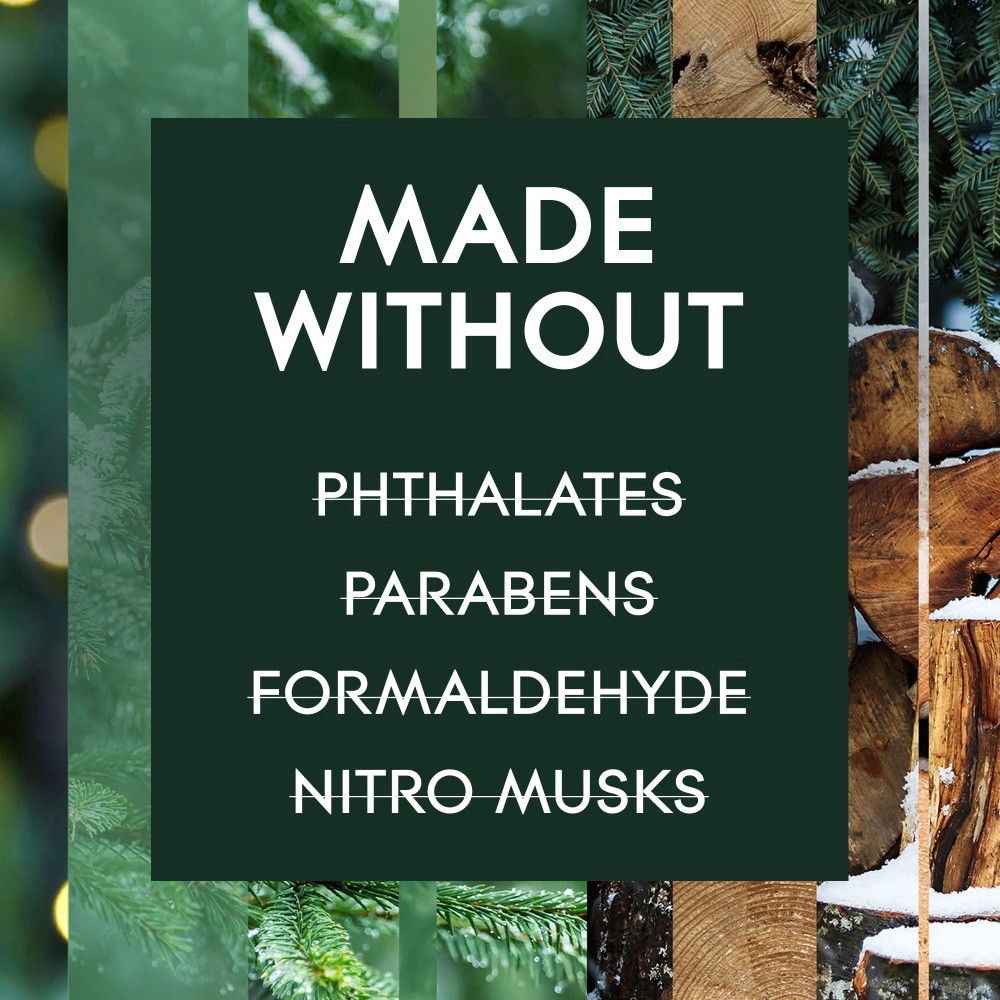 slide 3 of 6, Glade 3 Wick Scented Candle, Twinkling Pine & Cedar, Fragrance Infused with Essential Oils, 6.8 oz, 6.8 oz