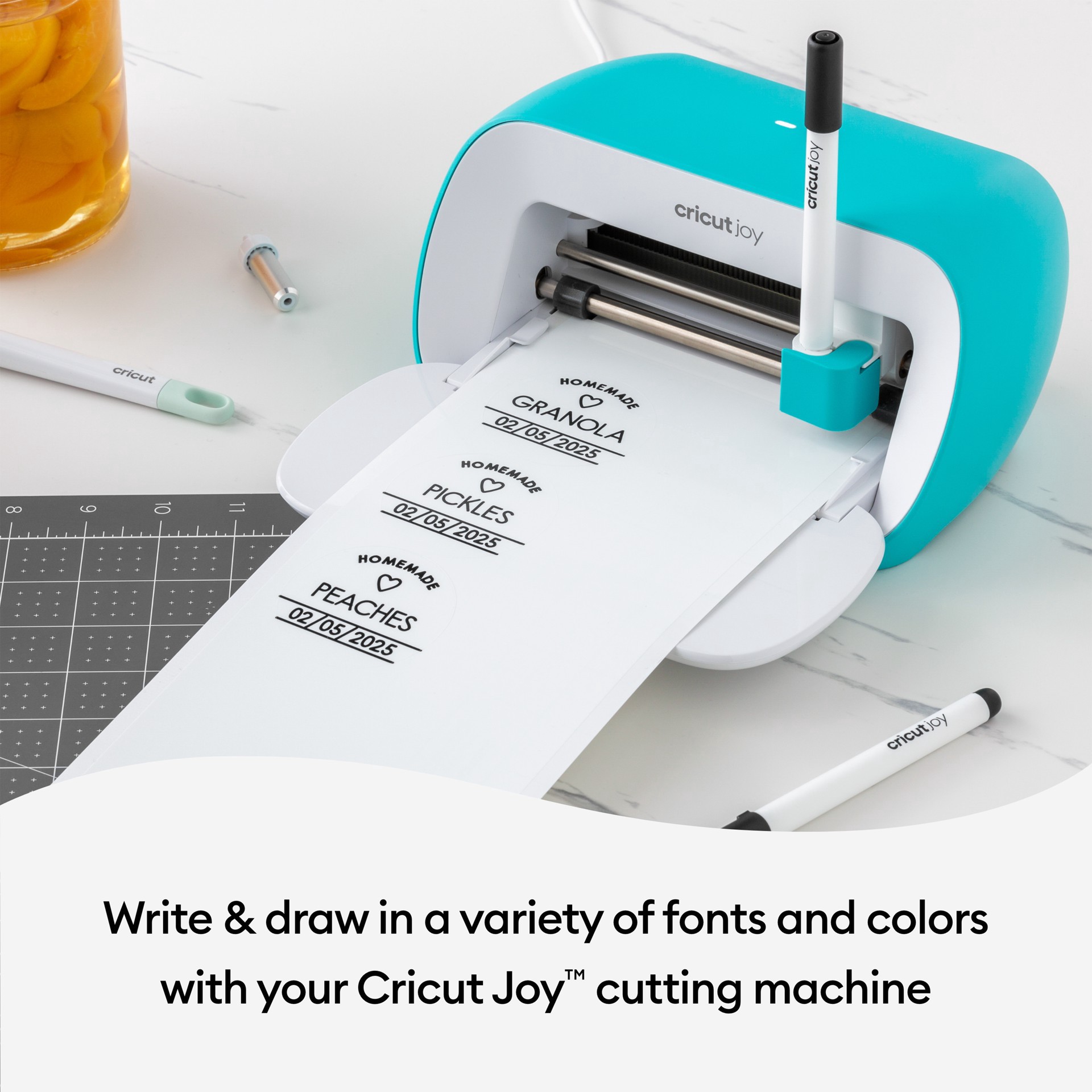 slide 2 of 5, Cricut Joy 1.0mm Permanent Metallic Markers, 3ct., 0mm