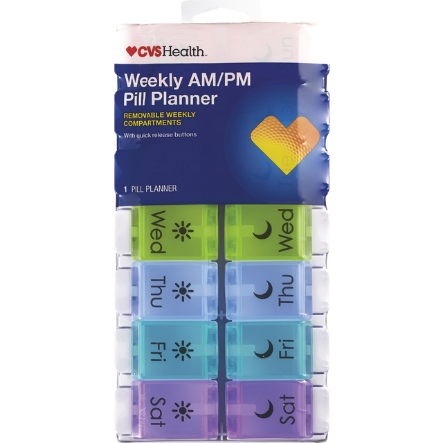 slide 1 of 1, CVS 7X2 Ampm Pullout, 1 ct