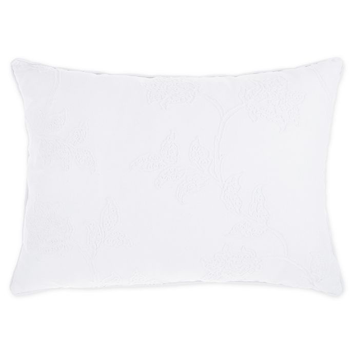 slide 1 of 1, Wamsutta Norwich Oblong Throw Pillow - White, 1 ct