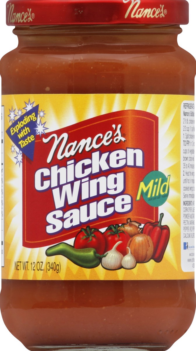 slide 1 of 2, Nance's Chicken Wing Sauce 12 oz, 12 oz