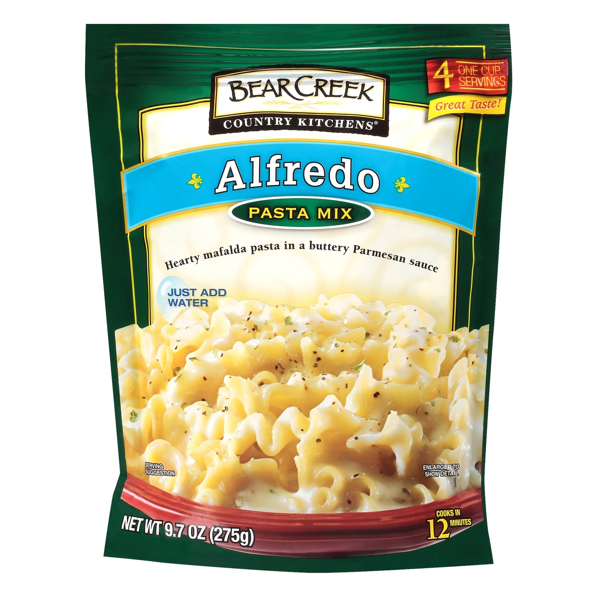 slide 1 of 1, Bear Creek Pasta Mix, Alfredo, 9.7 oz