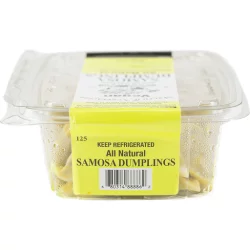 Macro Vegetarian Samosa Dumpling