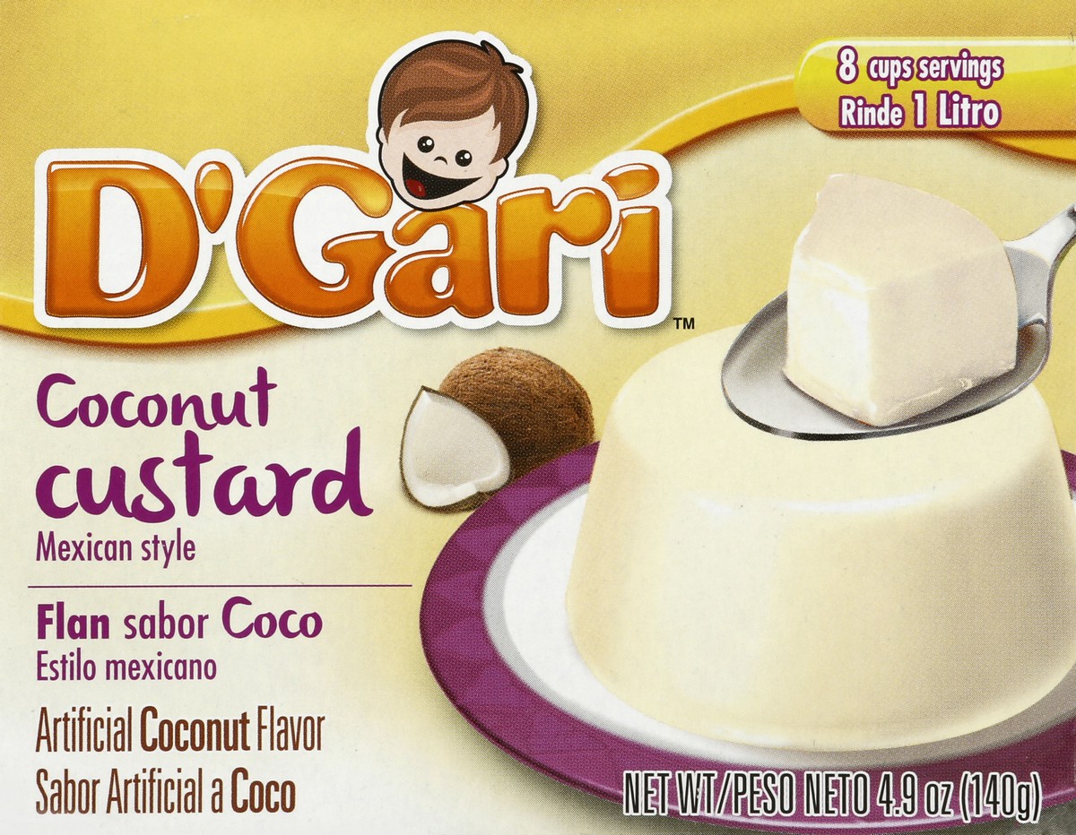 slide 1 of 4, D'Gari Custard 4.9 oz, 4.9 oz