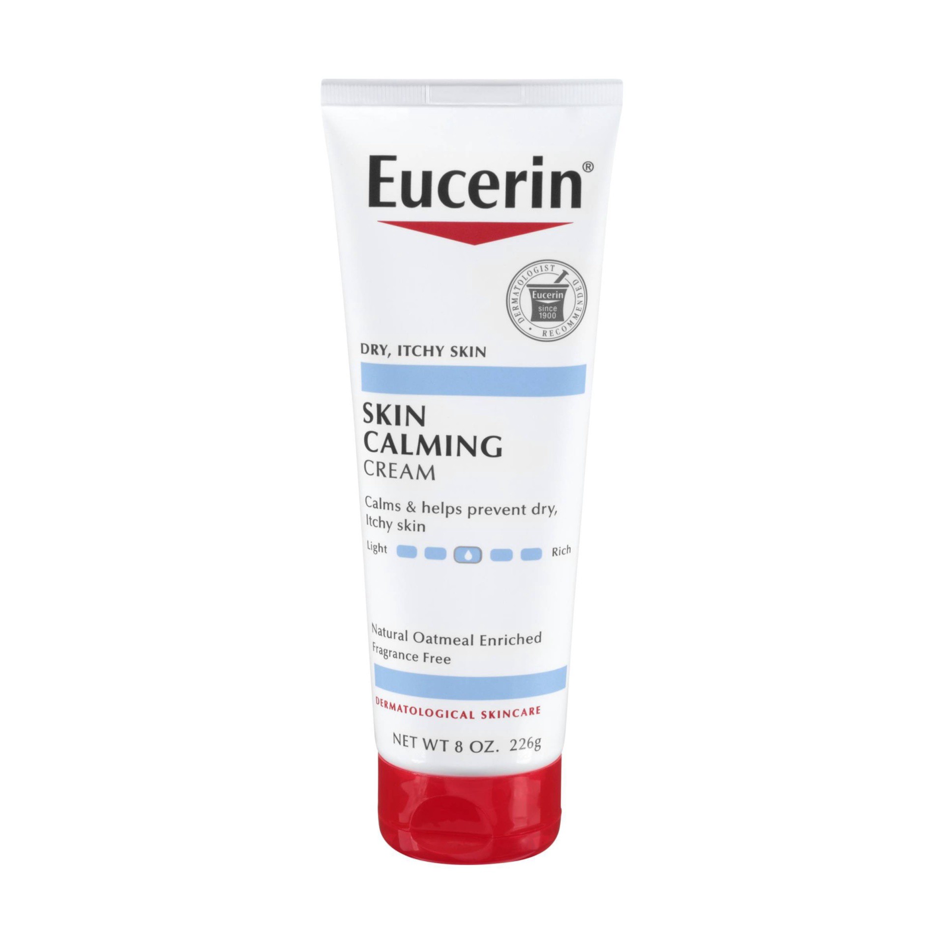slide 1 of 5, Eucerin Calming Cream, 8 oz