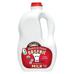 Shamrock Farms Organic Whole Milk 3 qt