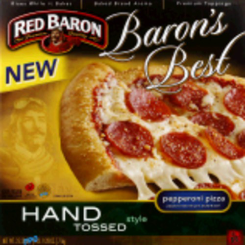 slide 1 of 1, Red Baron Hand Tossed Pepperoni, 26.24 oz