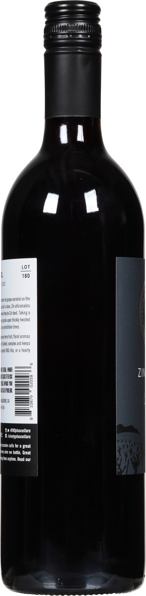 slide 7 of 9, 90+ Cellars Lodi California Lot 180 Zinfandel 750 ml, 750 ml