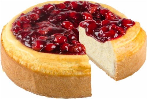 slide 1 of 1, Private Selection® Cherry Topped NY Cheesecake, 1 ct