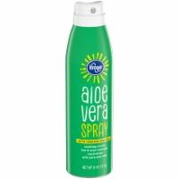 slide 1 of 1, Kroger Aloe Vera Sunburn Spray With Cooling Menthol, 6 oz