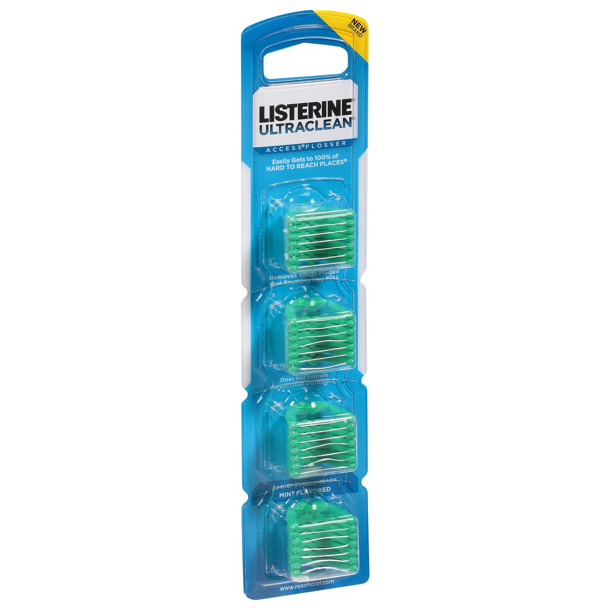 slide 3 of 9, REACH Ultraclean Access Mint Flavored Flosser Refill Pack 28 Each, 28 ct