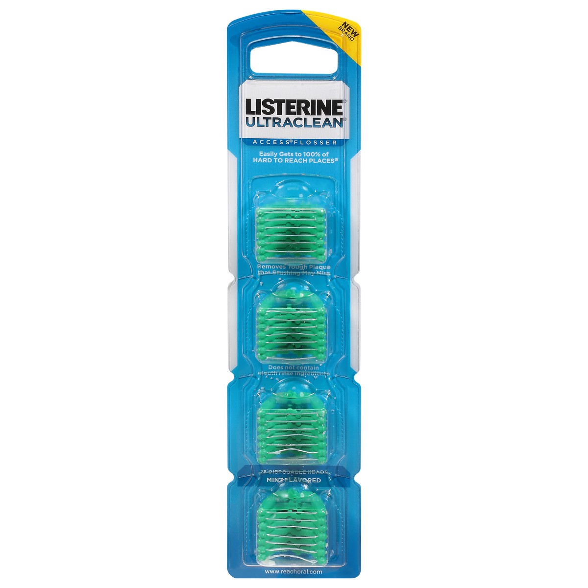 slide 1 of 9, REACH Ultraclean Access Mint Flavored Flosser Refill Pack 28 Each, 28 ct