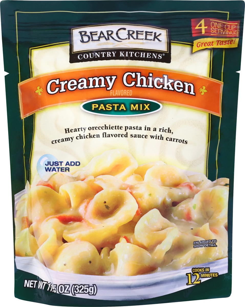 slide 4 of 11, Bear Creek Country Kitchens Creamy Chicken Flavored Pasta Mix, 11.5 oz, 11.5 oz