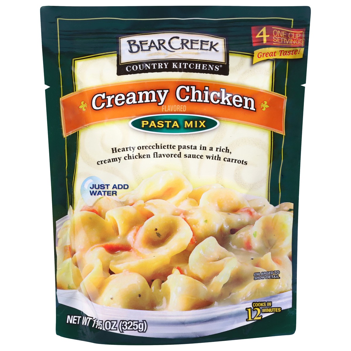 slide 1 of 11, Bear Creek Country Kitchens Creamy Chicken Flavored Pasta Mix, 11.5 oz, 11.5 oz