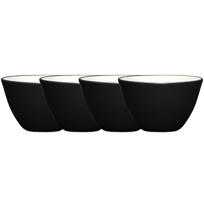 slide 1 of 1, Noritake Colorwave Mini Bowls - Graphite, 4 ct