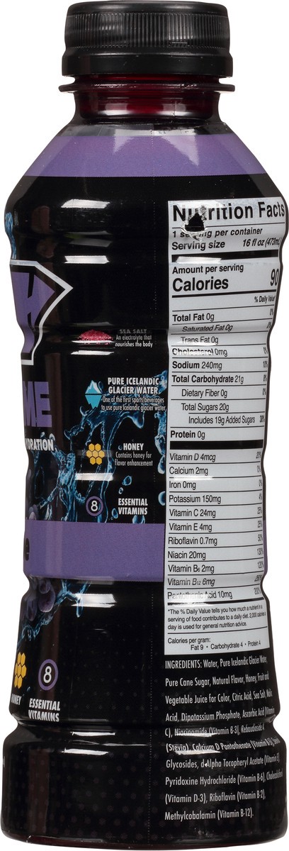slide 10 of 13, A-Game Premium Concord Grape Hydration Beverage 16.9 fl oz, 16.9 fl oz