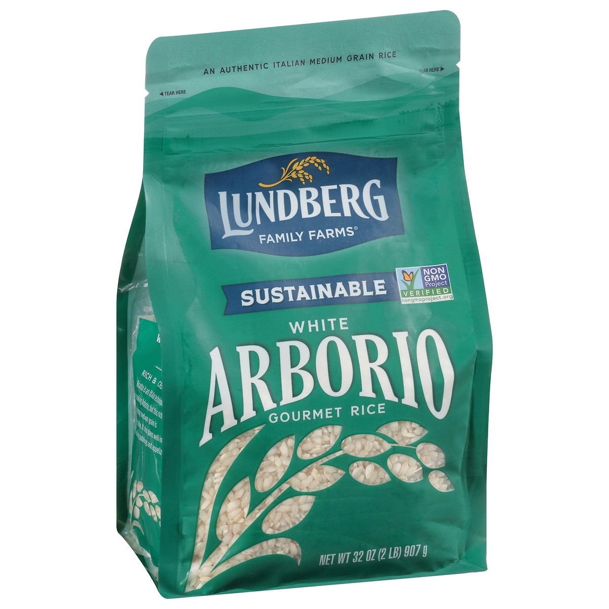 slide 3 of 14, Lundberg Family Farms Arborio White Gourmet Rice 32 oz, 32 oz