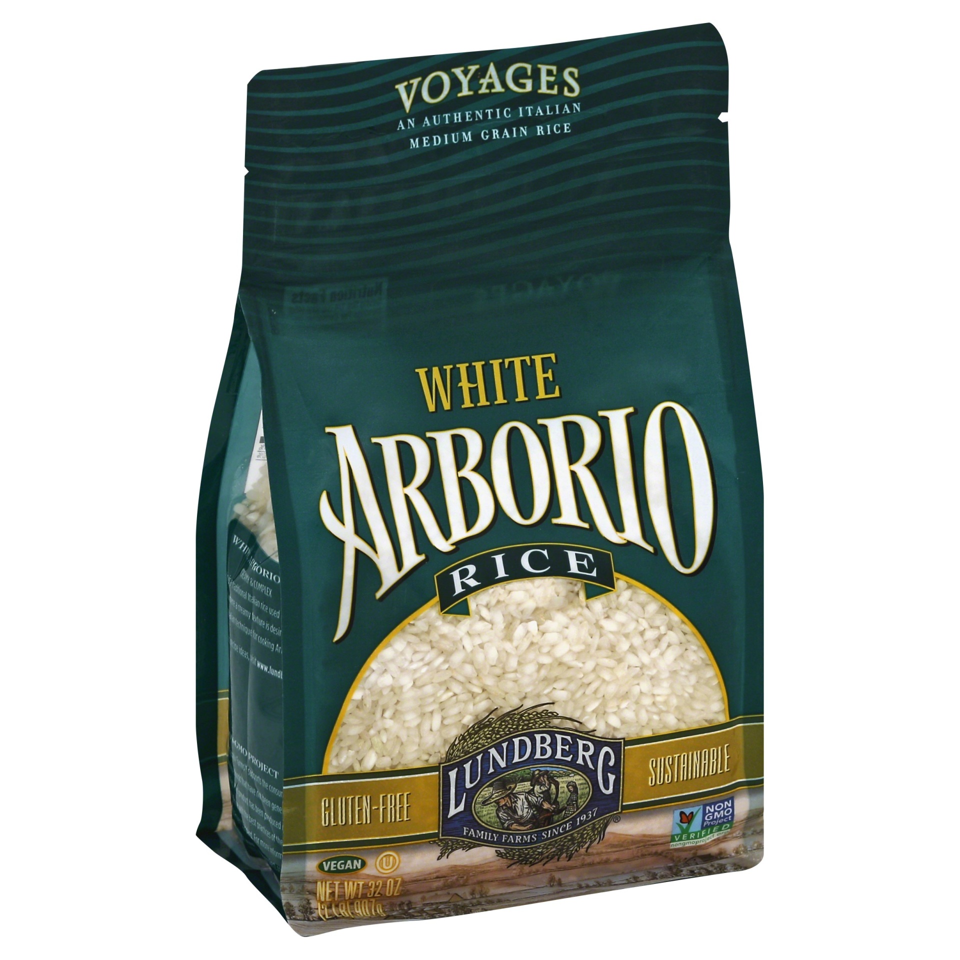 Lundberg Family Farms Voyages White Arborio Rice 32 oz Shipt