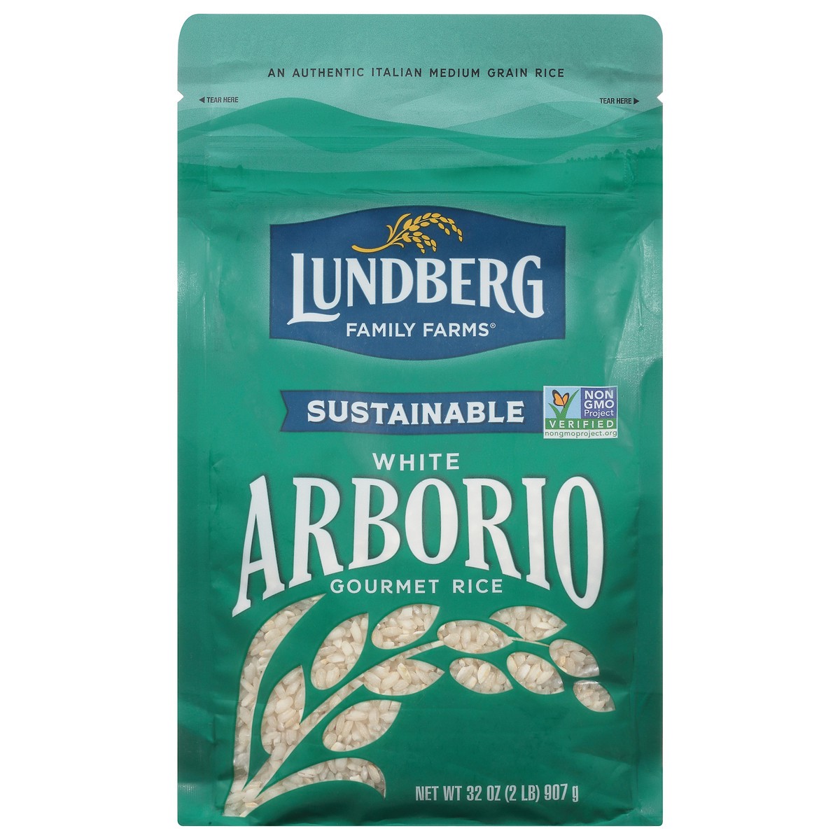 slide 1 of 14, Lundberg Family Farms Arborio White Gourmet Rice 32 oz, 32 oz