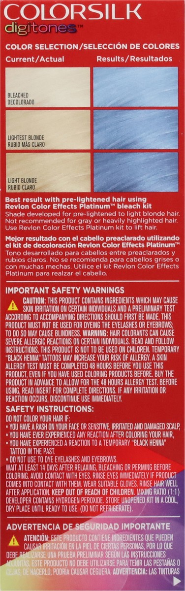 slide 4 of 9, Revlon ColorSilk Digitones 91D Silver Blue Permanent Hair Color 1 ea, 1 ct