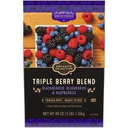Private Selection Triple Berry Blend Frozen Fruit