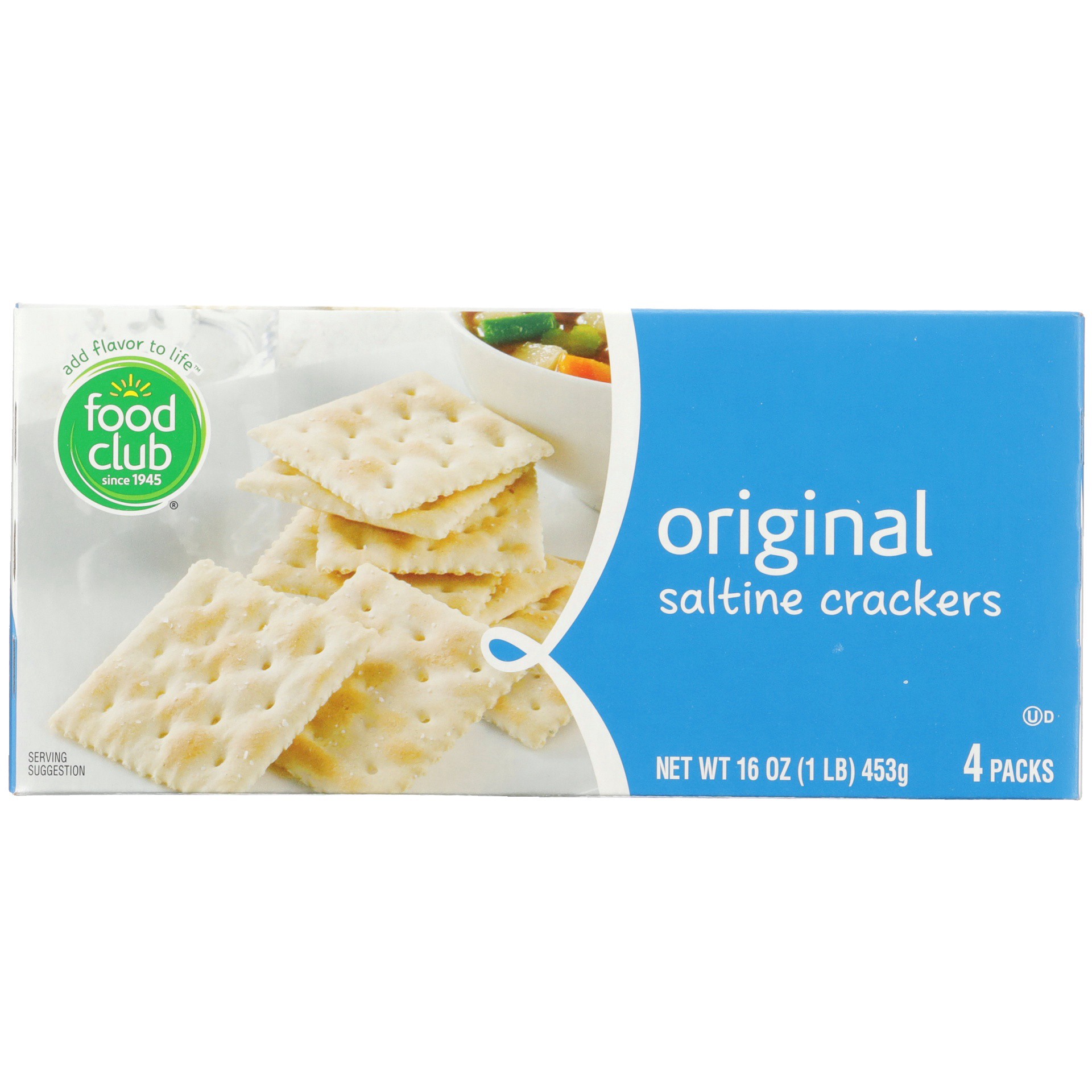 slide 3 of 6, Food Club Saltines Crackers, 16 oz