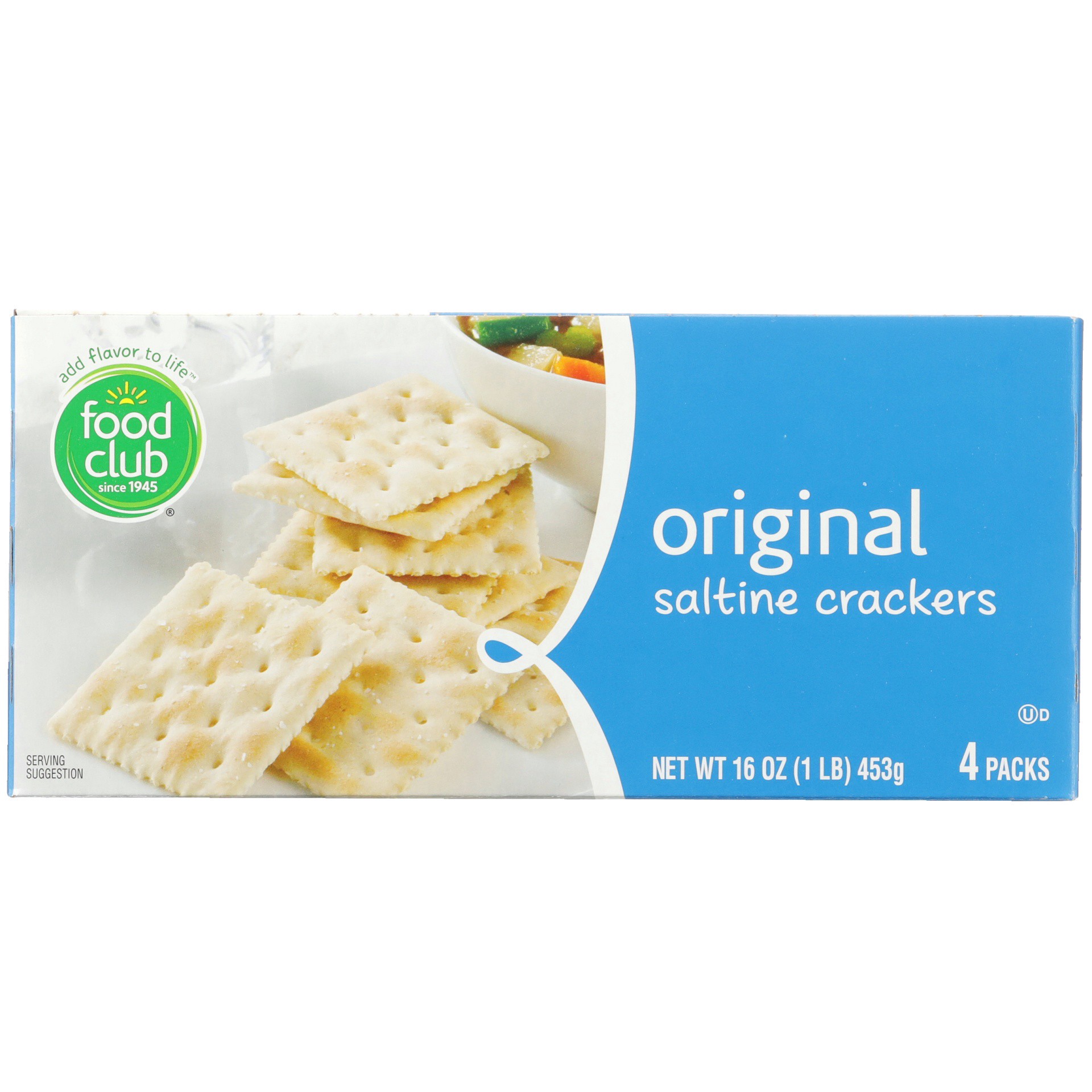 slide 6 of 6, Food Club Saltines Crackers, 16 oz