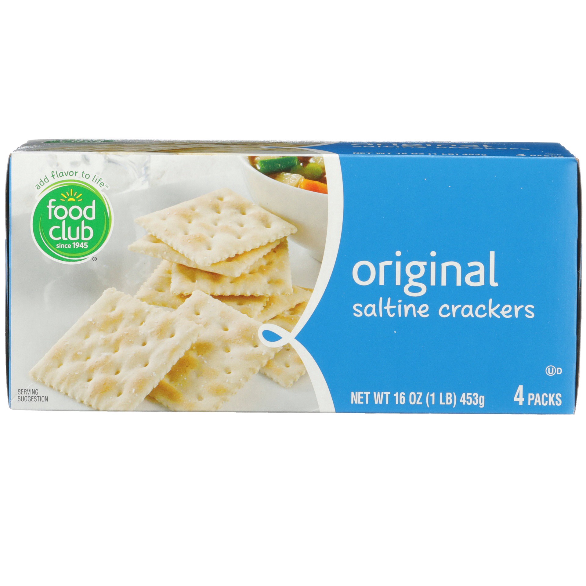 slide 1 of 6, Food Club Saltines Crackers, 16 oz