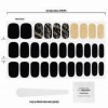 slide 7 of 13, Dashing Diva Gloss Palette Nail Art - Black Obsidian - 32ct, 32 ct