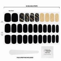 slide 2 of 13, Dashing Diva Gloss Palette Nail Art - Black Obsidian - 32ct, 32 ct