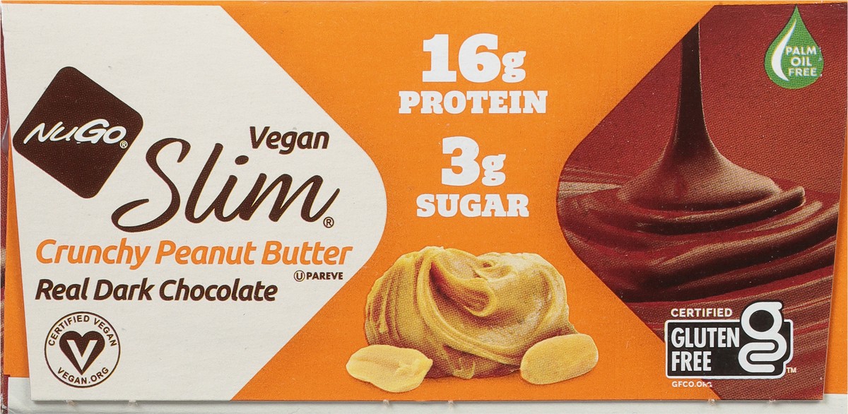 slide 5 of 13, NuGo Slim Crunchy Peanut Butter Protein Bar 12 - 1.59 oz Bars, 12 ct