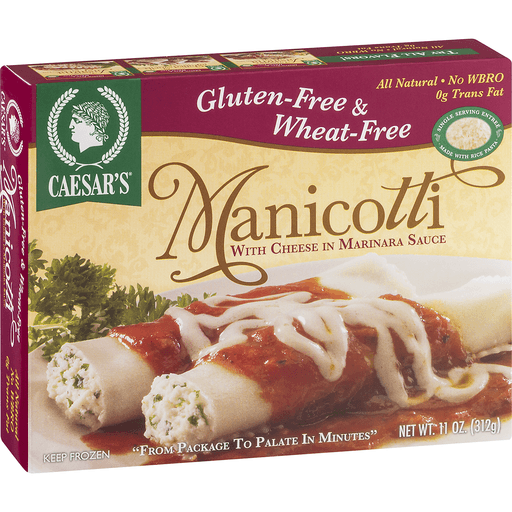 slide 2 of 9, Caesar's Manicotti With Cheese In Marinara Sauce, 11 oz