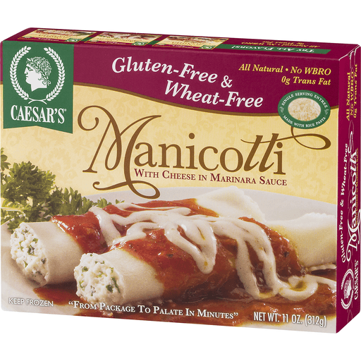 slide 3 of 9, Caesar's Manicotti With Cheese In Marinara Sauce, 11 oz