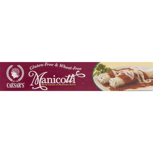 slide 9 of 9, Caesar's Manicotti With Cheese In Marinara Sauce, 11 oz